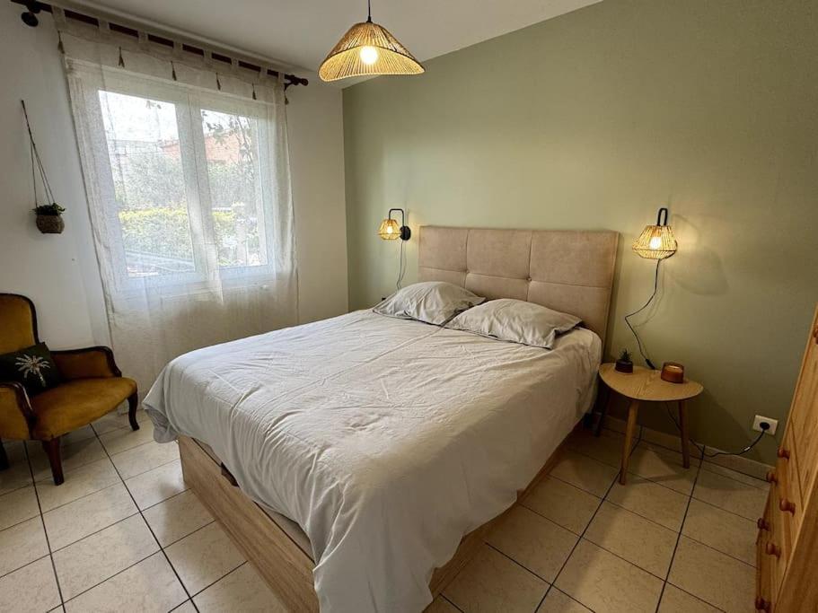 Apartament T2 Independant Avec Jardin Livron-sur-Drôme Zewnętrze zdjęcie